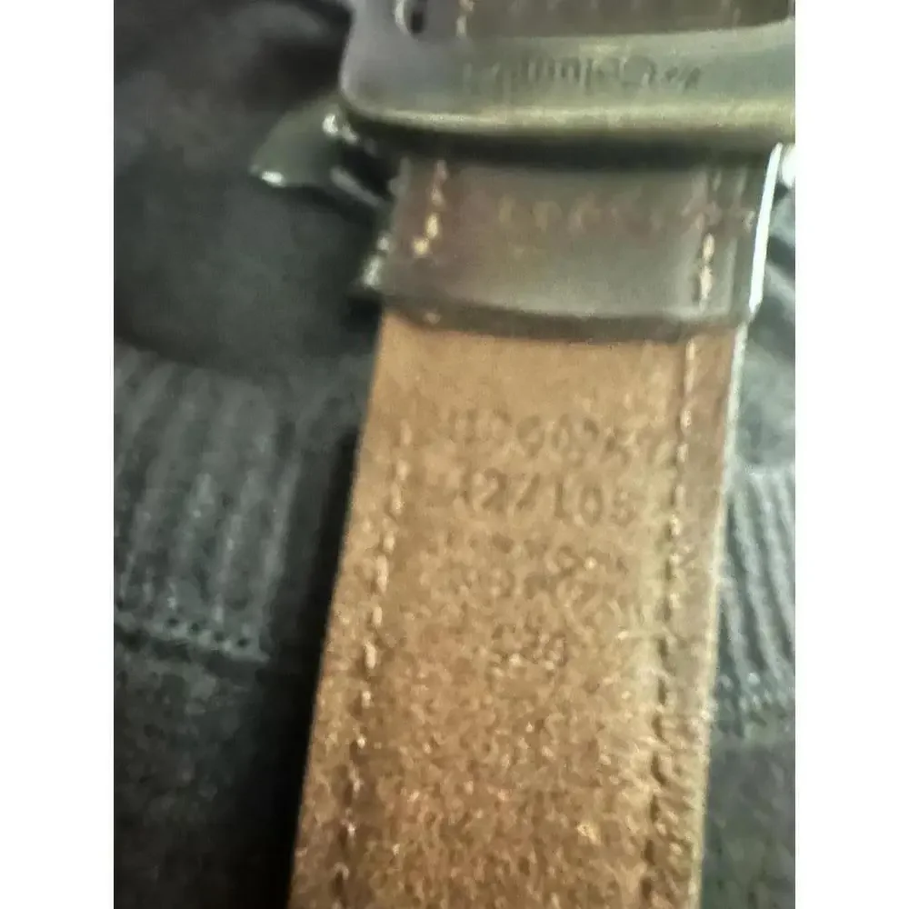 Columbia classic brown geniune leather belt Size 42
